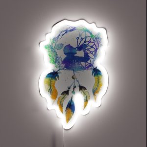 Dream Catcher Beer Drinker Craft Beer Hops RGB Neon Sign