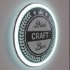 Illuminate Your Passion with Vibrant Colorful Craft Beer Signs Inside