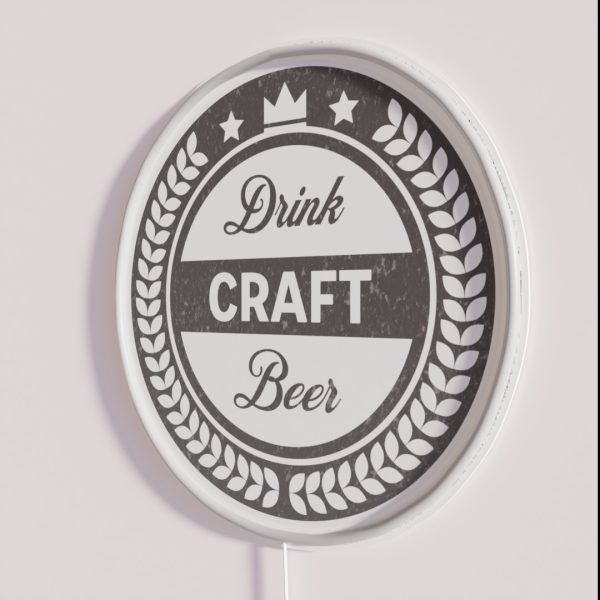 Drink Craft Beer RGB Neon Sign