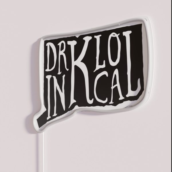 Drink Local Connecticut State Outline Craft RGB Neon Sign