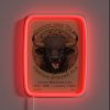 Vibrant Neon Sign Illuminates Passion for Rare Tibetan Beer Brews