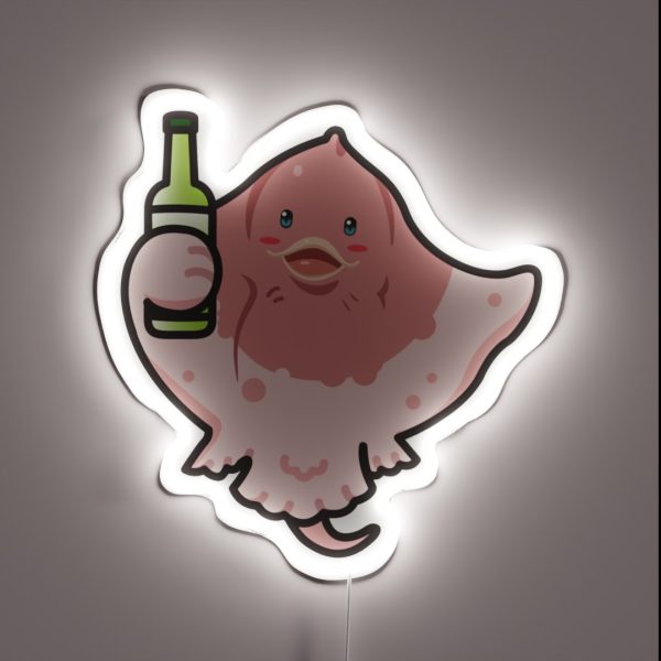 Drunken Fish 2 RGB Neon Sign