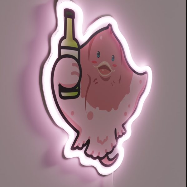 Drunken Fish 2 RGB Neon Sign