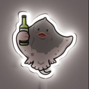 Drunken Fish RGB Neon Sign