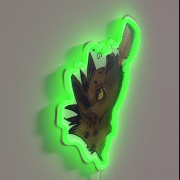 Drunken Hyena 01 RGB Neon Sign