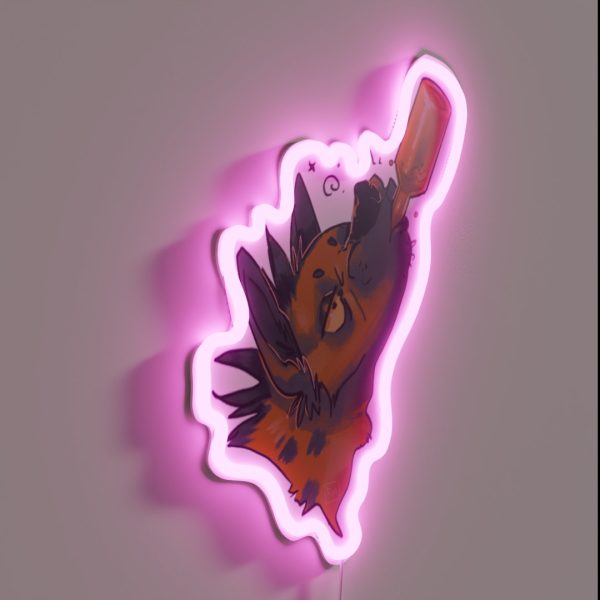 Drunken Hyena 02 RGB Neon Sign