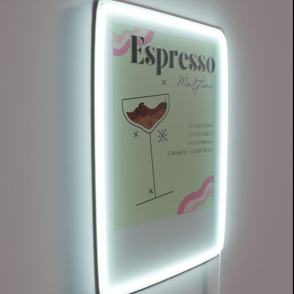 Espresso Martini Art RGB Neon Sign