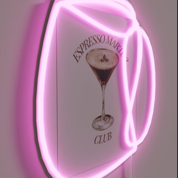 Espresso Martini Club RGB Neon Sign