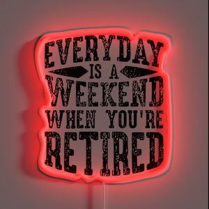 Everyday Is A Weekend RGB Neon Sign