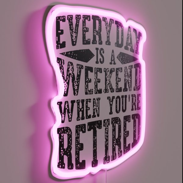 Everyday Is A Weekend RGB Neon Sign