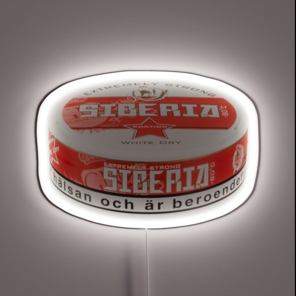 Extremely Strong Siberia Snus RGB Neon Sign