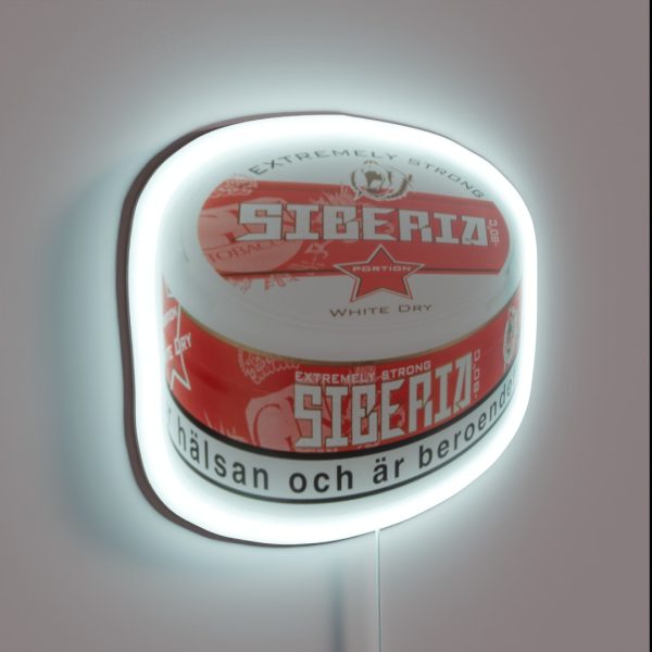 Extremely Strong Siberia Snus RGB Neon Sign