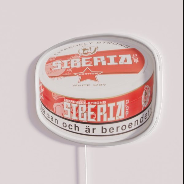 Extremely Strong Siberia Snus RGB Neon Sign