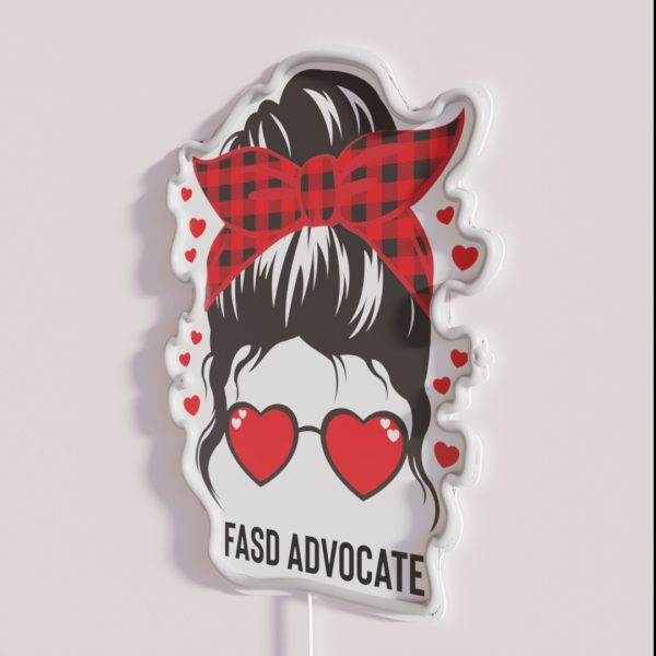 FASD Advocate RGB Neon Sign