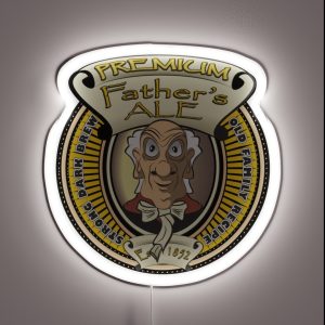 Father S ALE Strong Dark Brew RGB Neon Sign