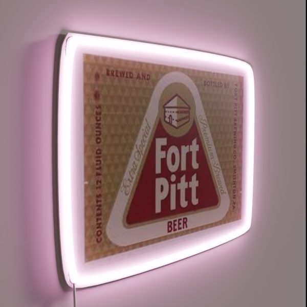 Fort Pitt Beer RGB Neon Sign