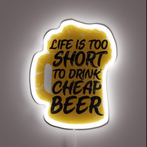 Funny Beer Gift Ideas RGB Neon Sign