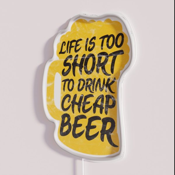 Funny Beer Gift Ideas RGB Neon Sign