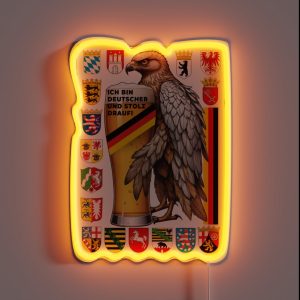 German Proud RGB Neon Sign