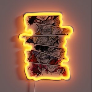 Goku RGB Neon Sign