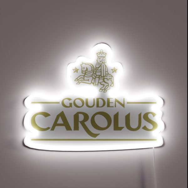 Gouden Carolus RGB Neon Sign