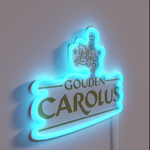 Gouden Carolus RGB Neon Sign