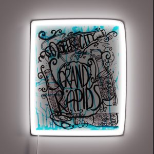 Grand Rapids RGB Neon Sign