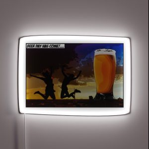 Happy Beer Day Beer Day Has Come RGB Neon Sign