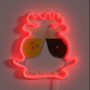 Happy Hour RGB Neon Sign
