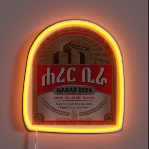 Harar Beer Ethiopia RGB Neon Sign