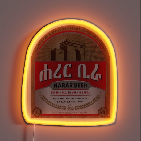 Harar Beer Ethiopia RGB Neon Sign