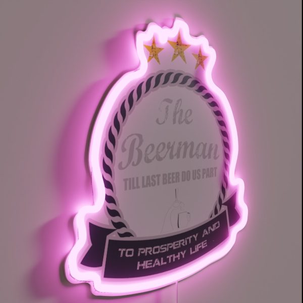 Healthy Life RGB Neon Sign