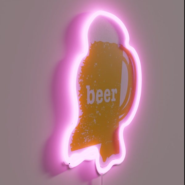Home Brew Beer Funny Mississippi Funny Beer RGB Neon Sign