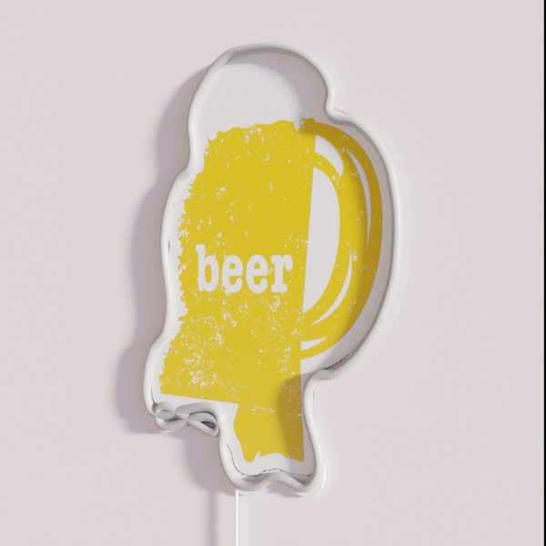 Home Brew Beer Funny Mississippi Funny Beer RGB Neon Sign
