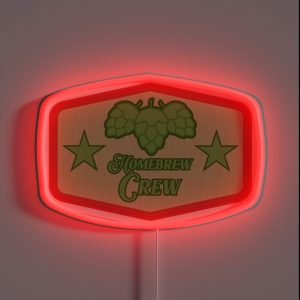 Homebrew Crew Badge RGB Neon Sign