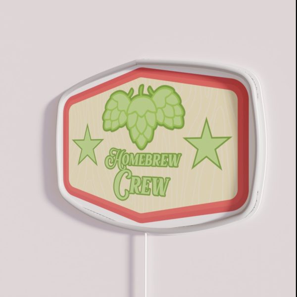 Homebrew Crew Badge RGB Neon Sign