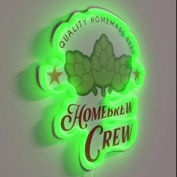 Homebrew Crew RGB Neon Sign
