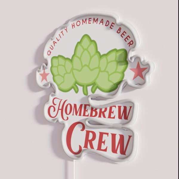 Homebrew Crew RGB Neon Sign
