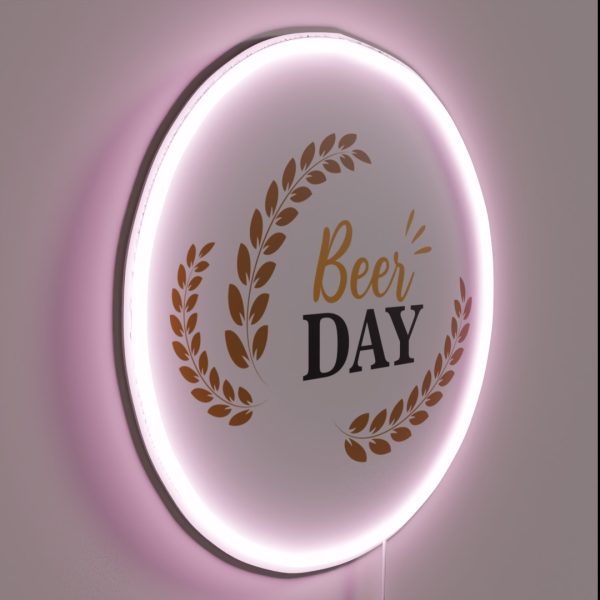 Homebrewer The Brewer Beer Day Beer Lover RGB Neon Sign