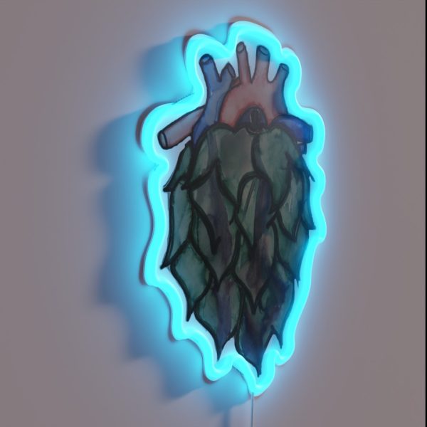 Hop Hearted Style 2 RGB Neon Sign