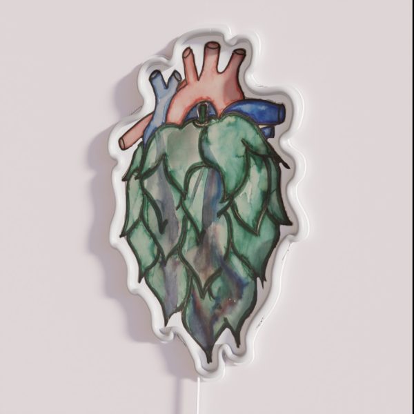 Hop Hearted Style 2 RGB Neon Sign
