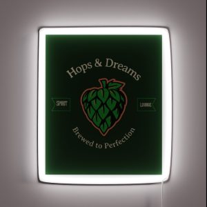 Hops And Dreams RGB Neon Sign