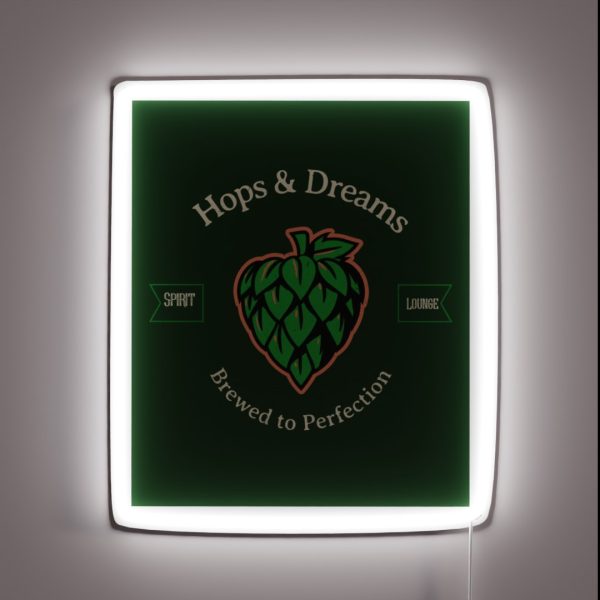 Hops And Dreams RGB Neon Sign