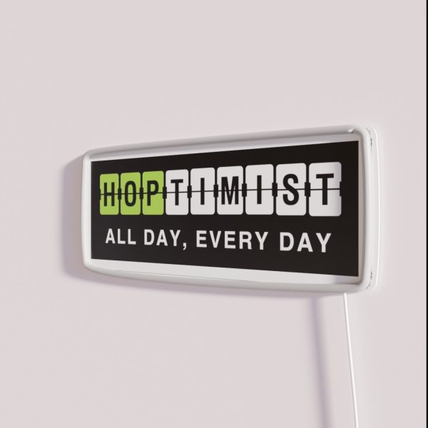 HOPTIMIST All Day Every Day RGB Neon Sign