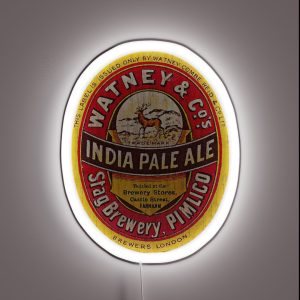 India Pale Ale Beer Label RGB Neon Sign