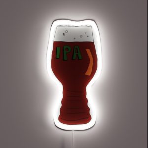 IPA Craft Beer RGB Neon Sign
