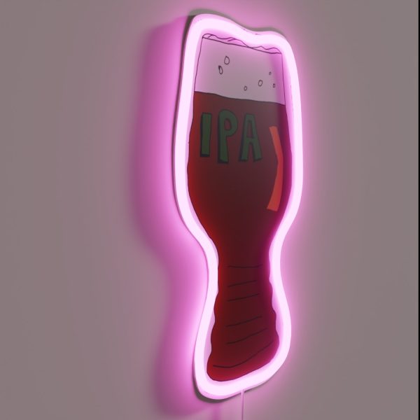 IPA Craft Beer RGB Neon Sign