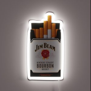Jim Beam Cigarettes RGB Neon Sign