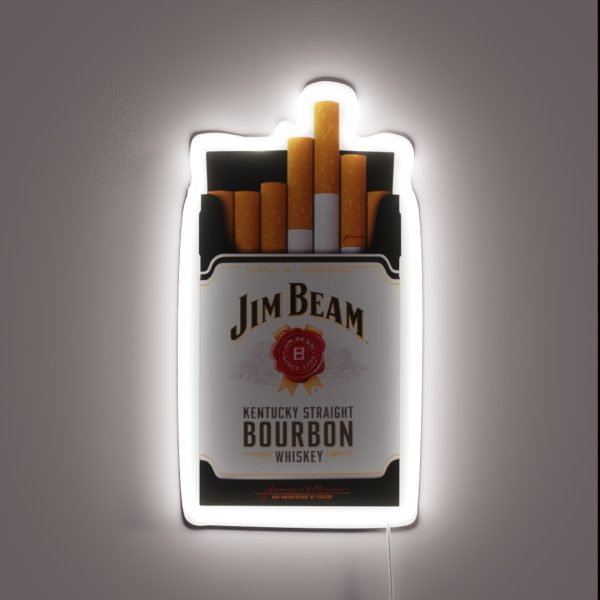 Jim Beam Cigarettes RGB Neon Sign