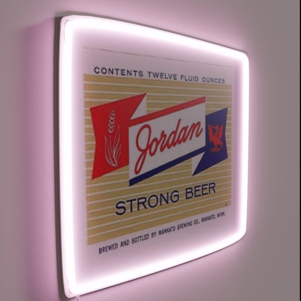 Jordan Strong Beer RGB Neon Sign